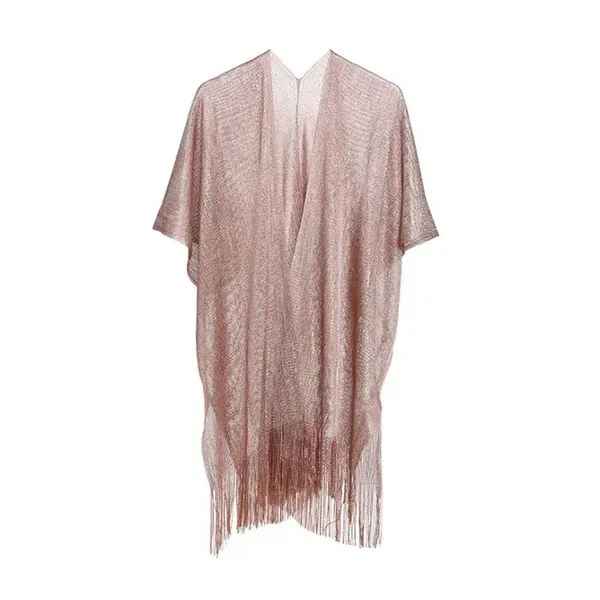 luxe kimono rose gold