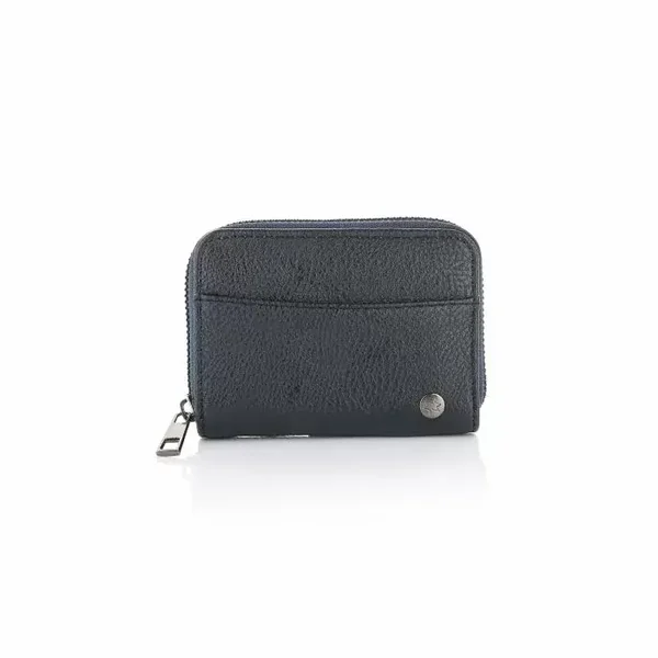 compacte portemonnee blauw