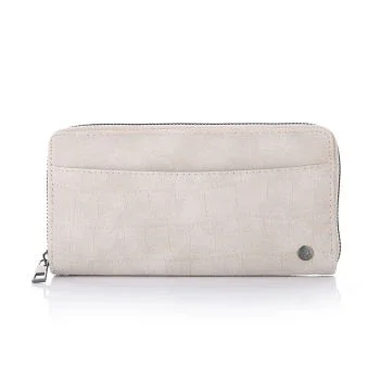 portemonnee croco beige