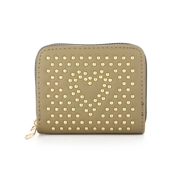 portemonnee studs groen