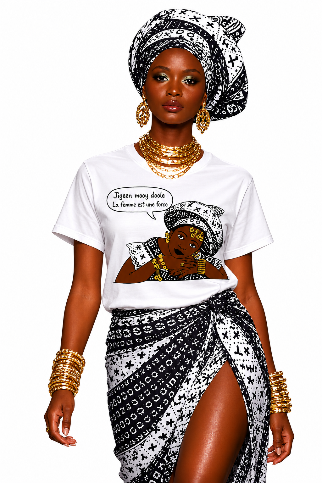 Tshirt Héritage / La femme est une force