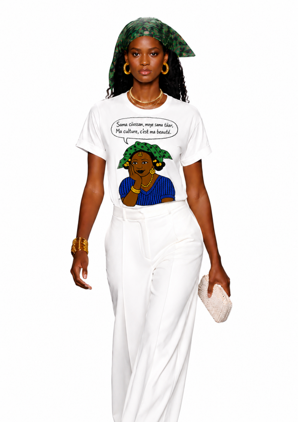 Tshirt Héritage / Ma culture c'est ma beauté