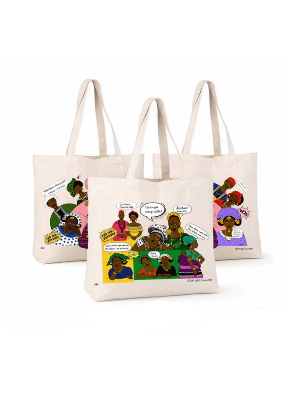 Tote bag illustré - Collection Säargal Suwëer