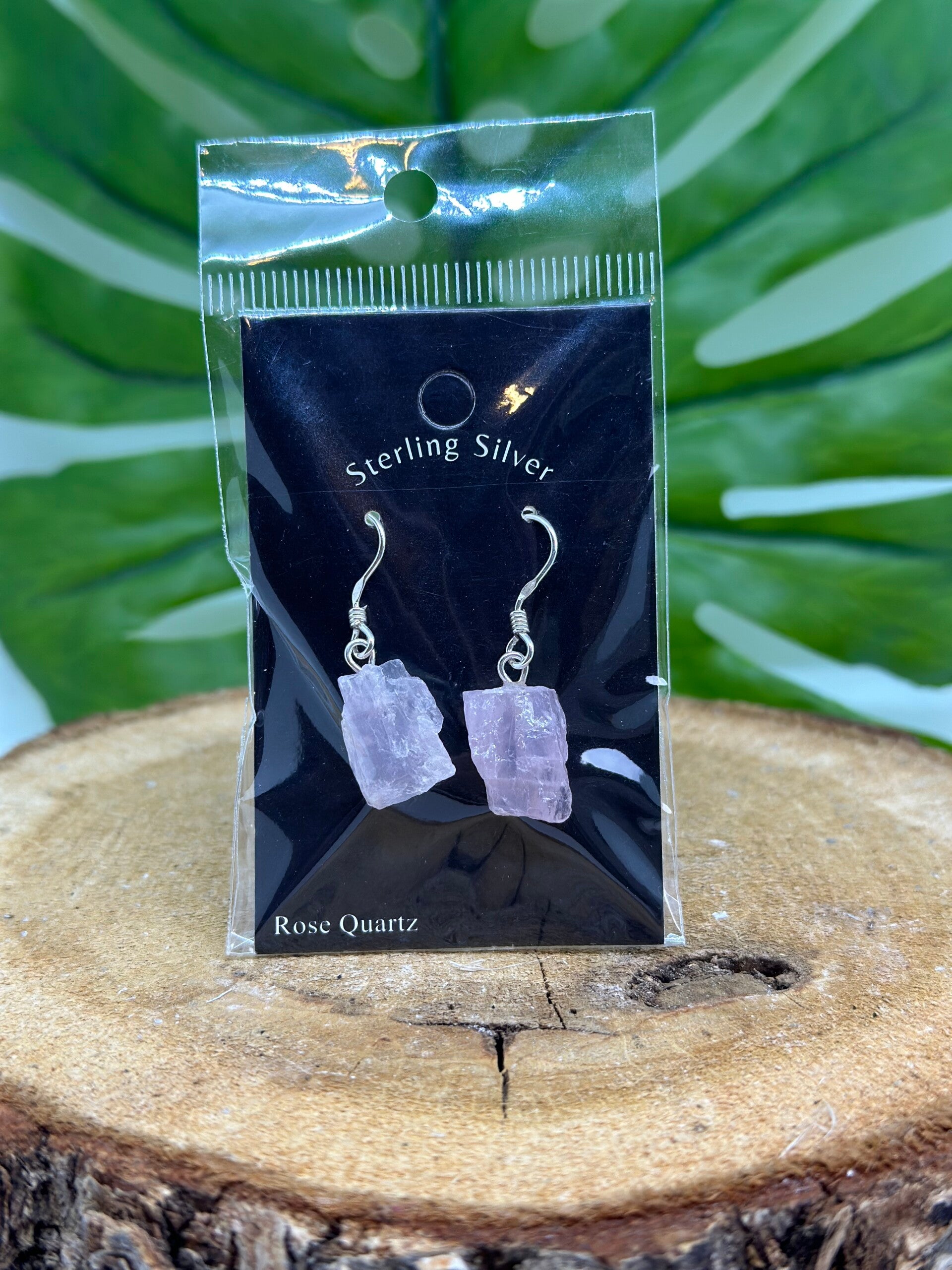 Oorbellen Rozenkwarts