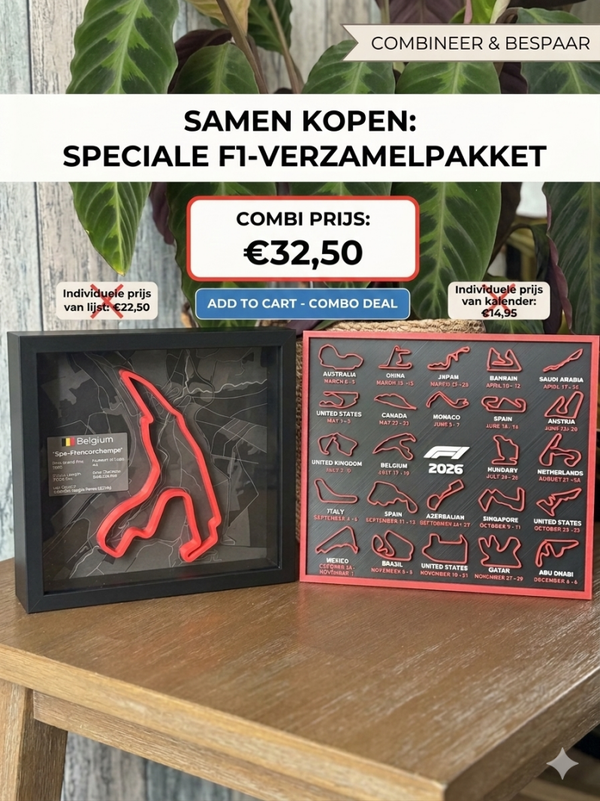 Combi deal lijst en kalender