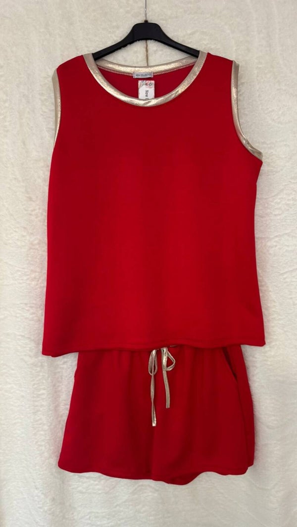Gold red
