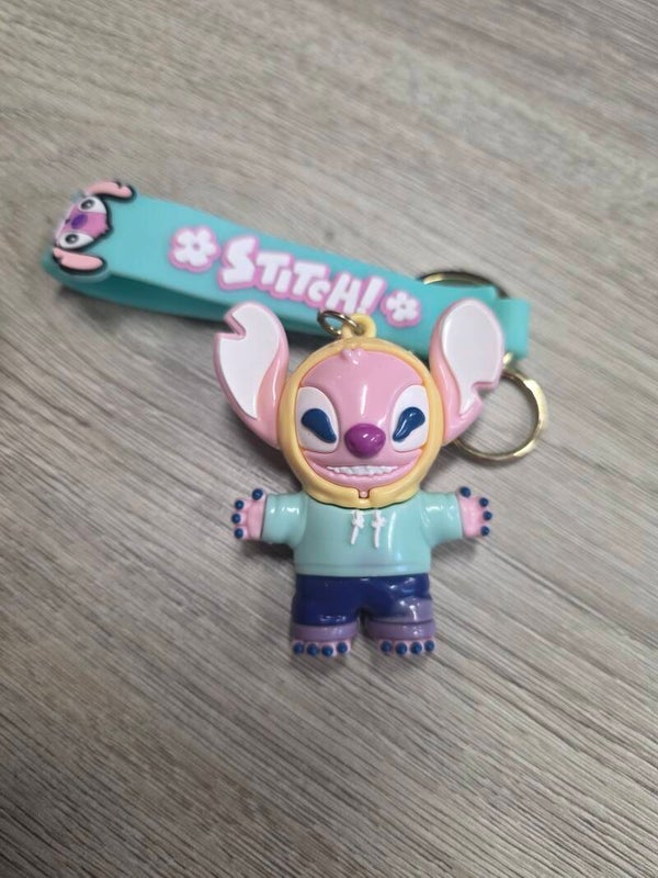 Stitch sleutelhanger muts