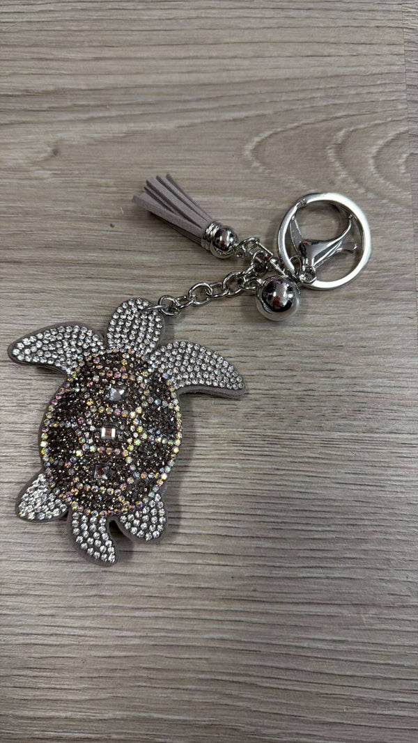 Schildpad hanger zilver