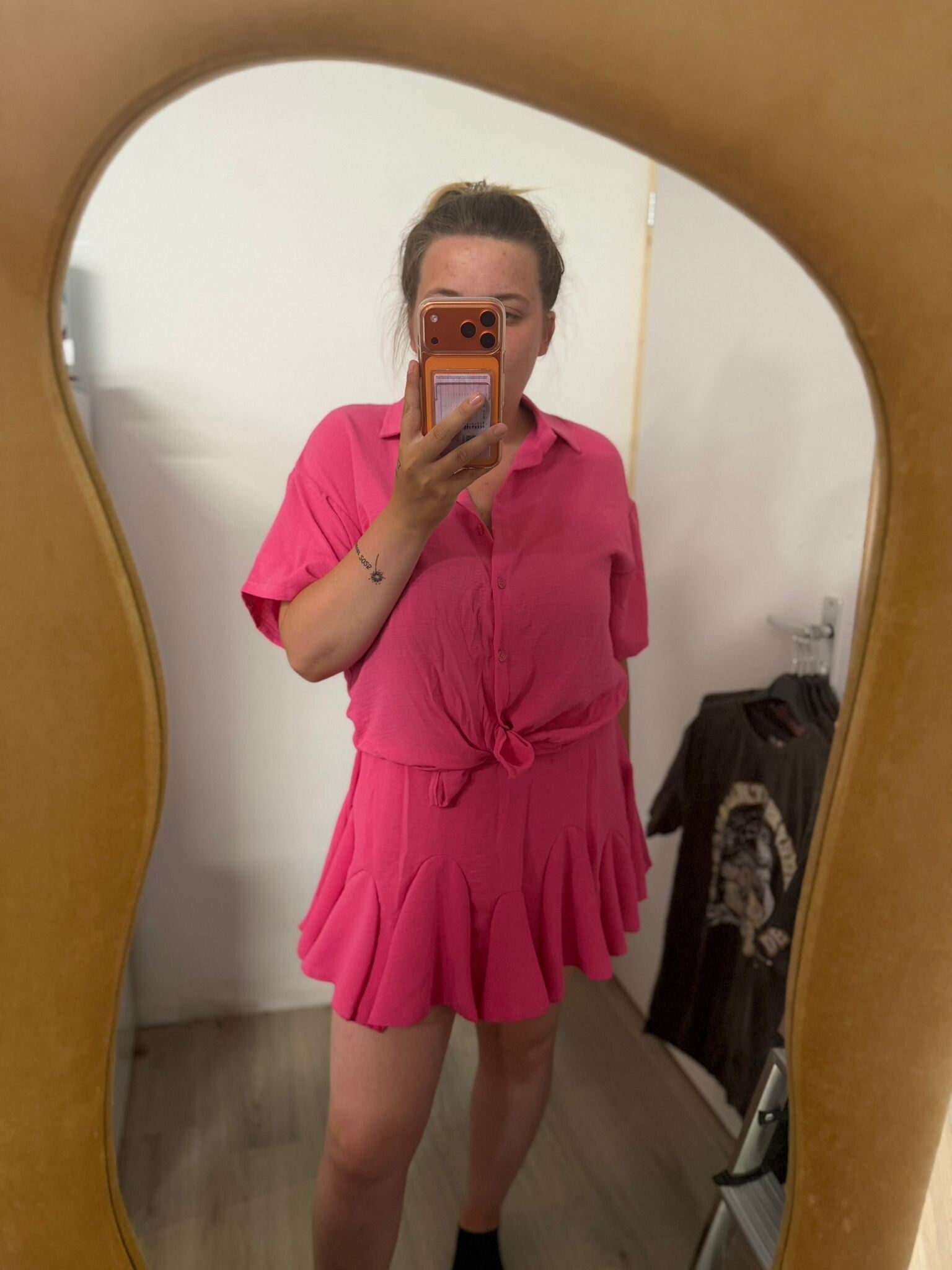 Summerset biker rok roze