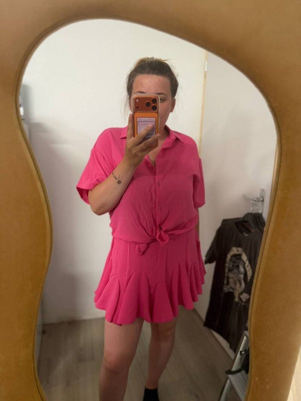 Summerset biker rok roze