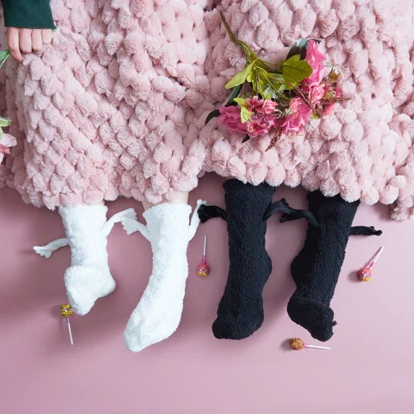 magnetische hand in hand sokken