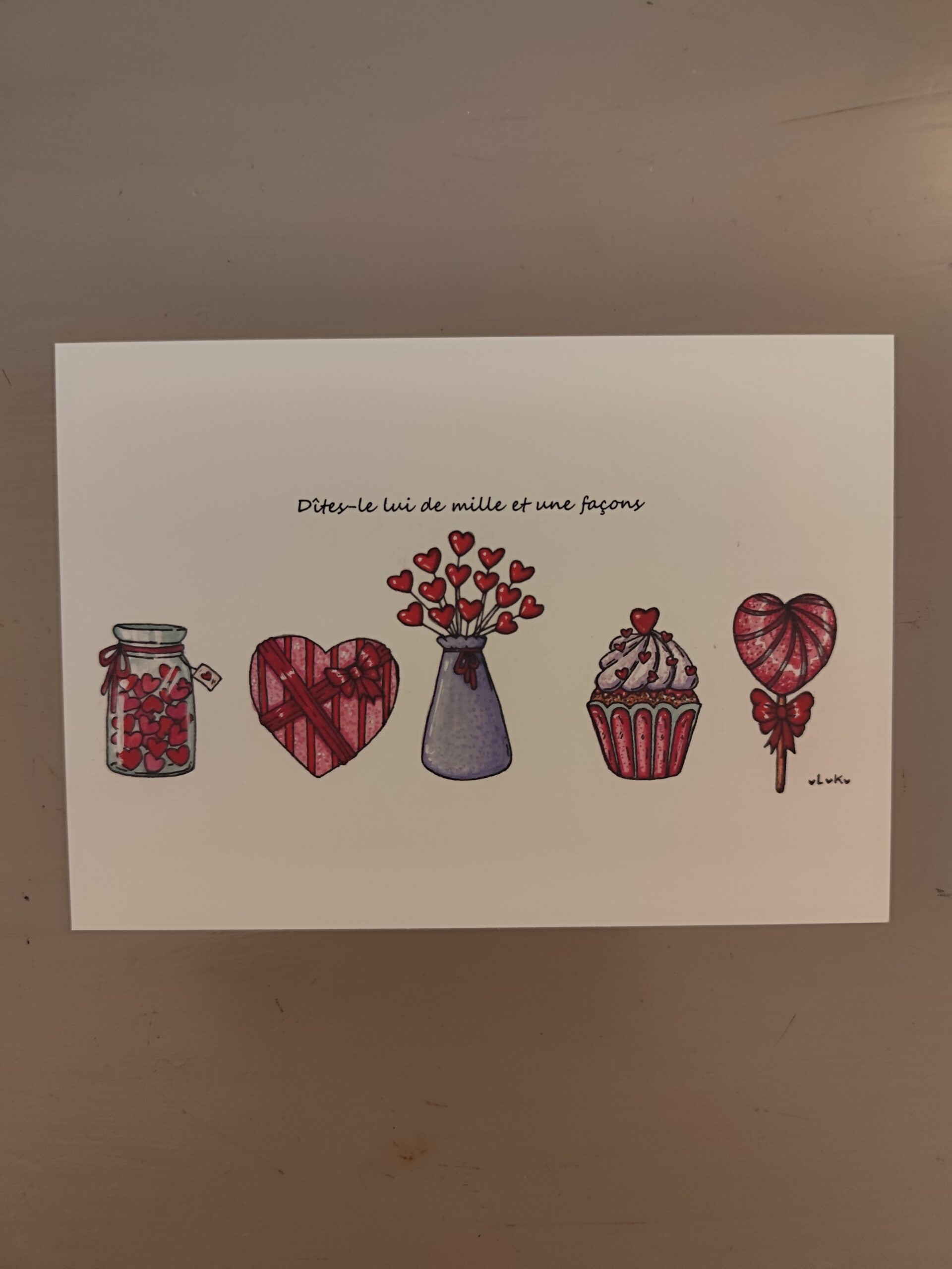 "de mille et une façon" avec texte