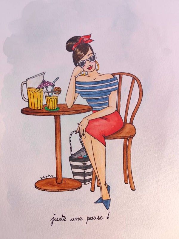 "juste une pause"