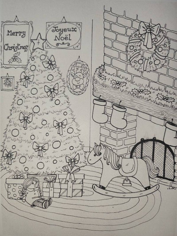 Intérieur de Noël