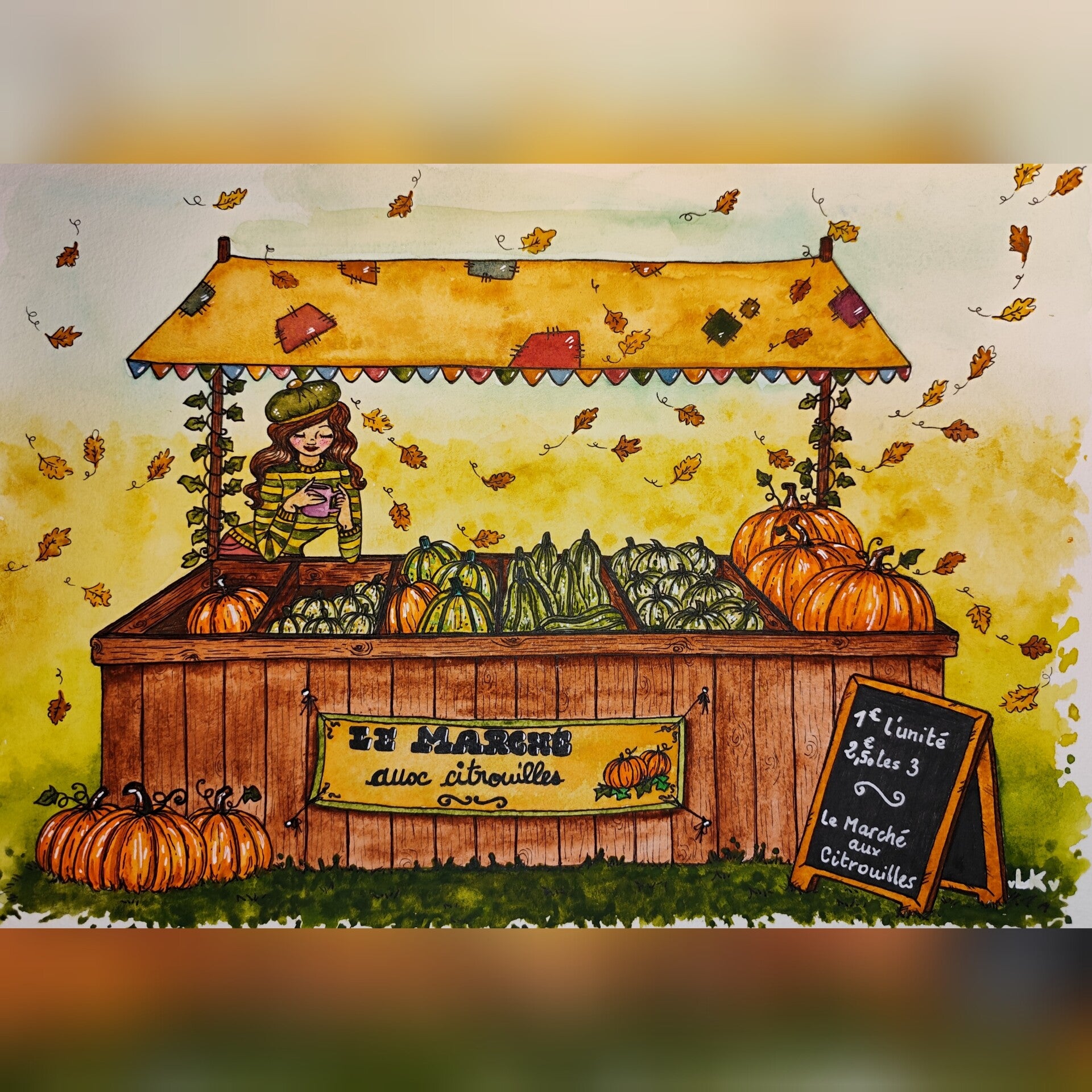 "le marché aux citrouilles"