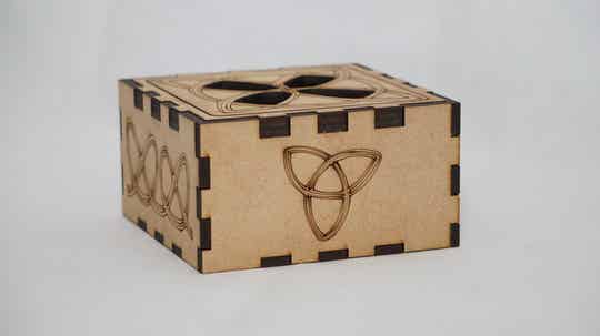 Doosje Mandala vierkant