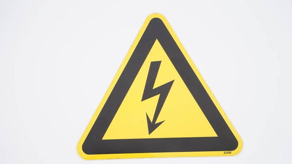 Sticker hoogspanning