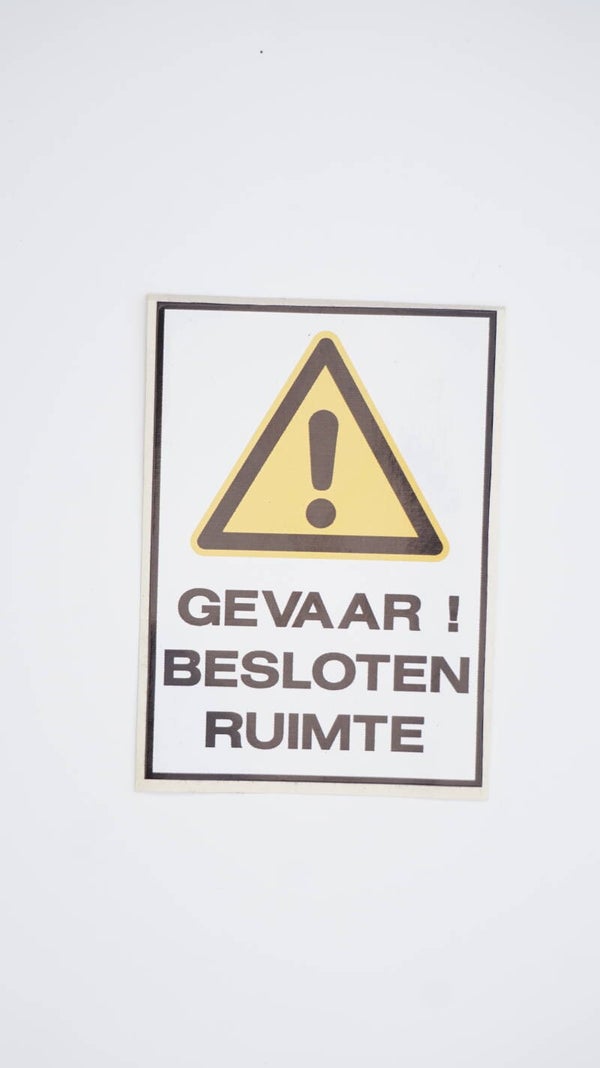 Gevaar besloten ruimte