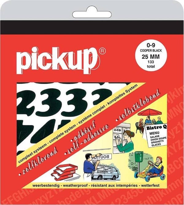 Pickup boekje CooperBlack zwart