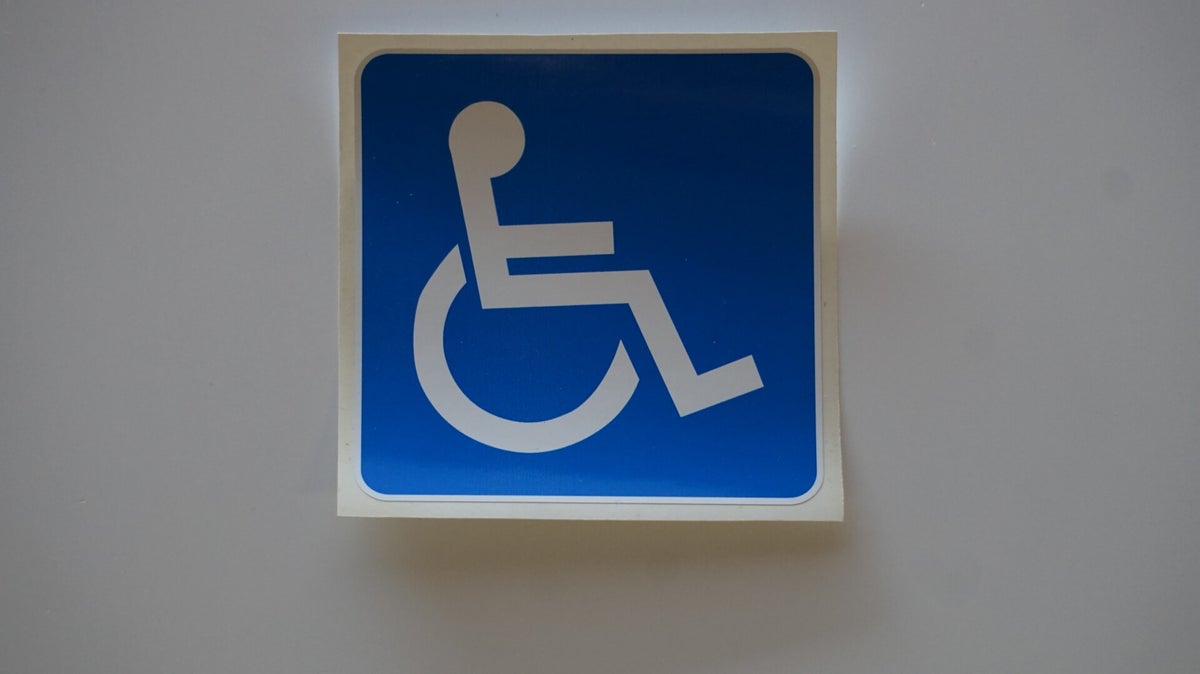 Pictogram Invalide | Gege graveer en stempels