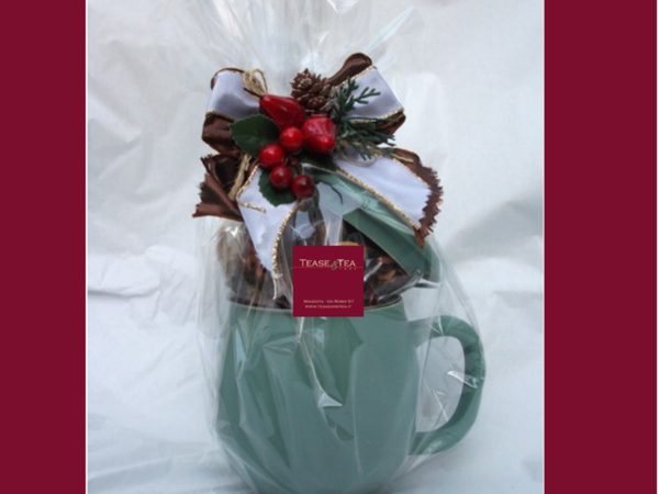 Tazza tisaniera con sacchetto di tè