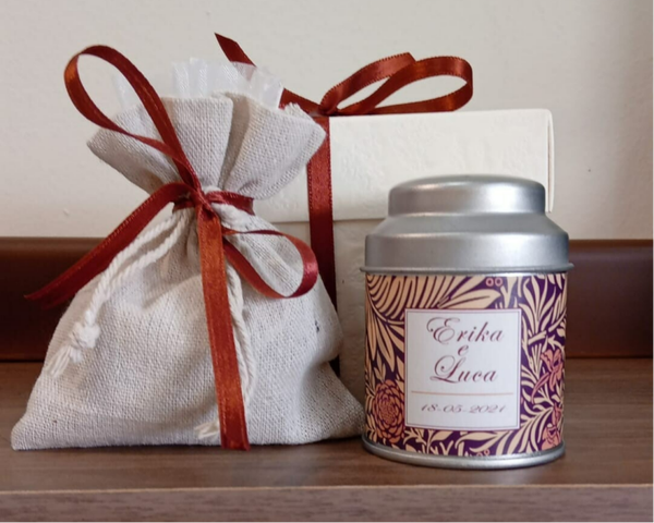 Bomboniera in lattina personalizzabile