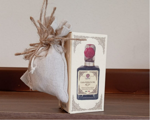 Bomboniera con aceto balsamico di Modena