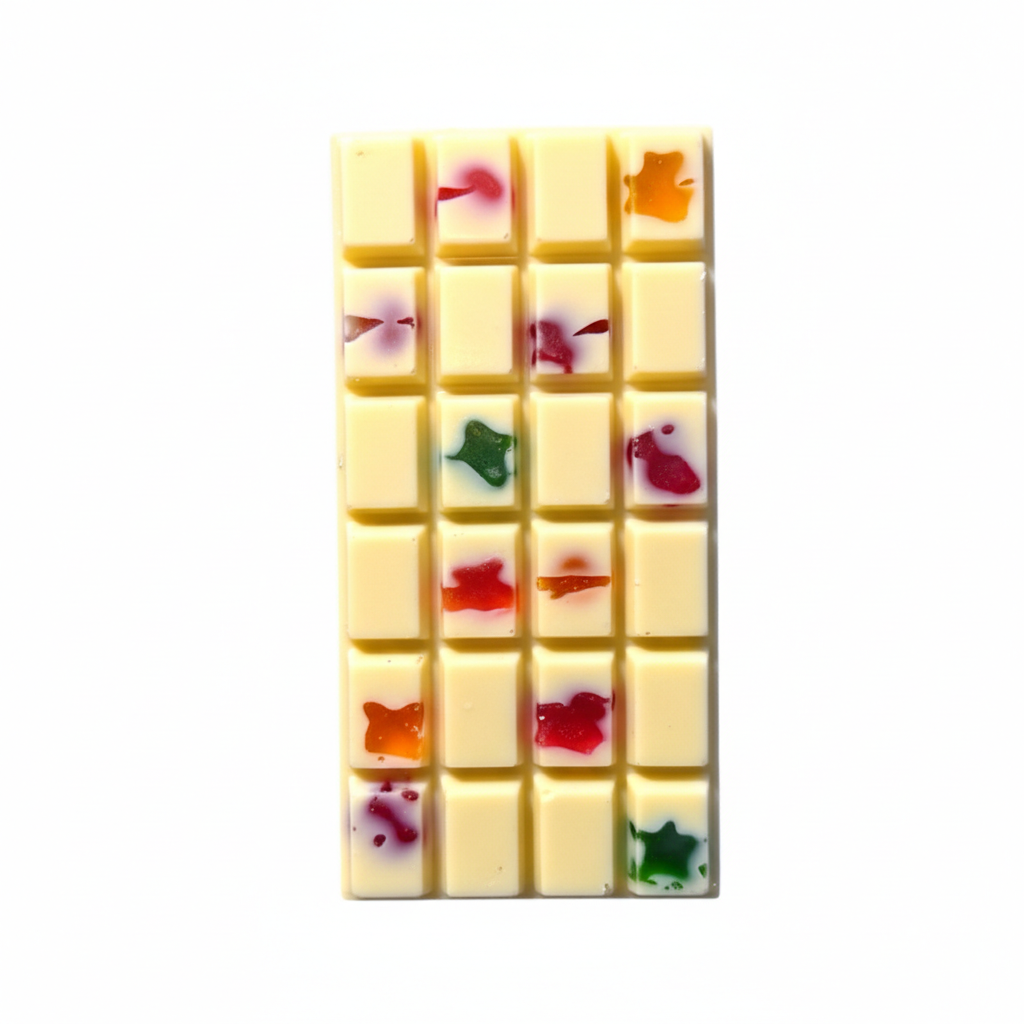 WHITE  GUMMY BAR