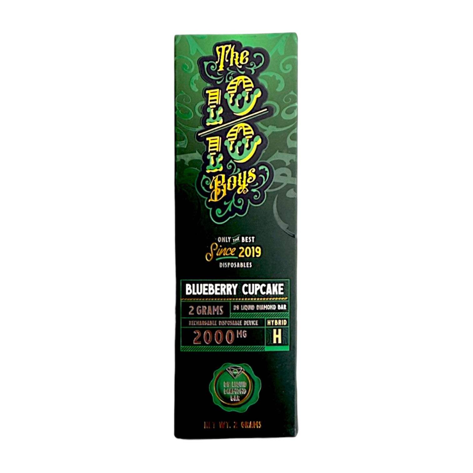 10/10 BOYS 2ML VAPE - BLUEBERRY CUPCAKE
