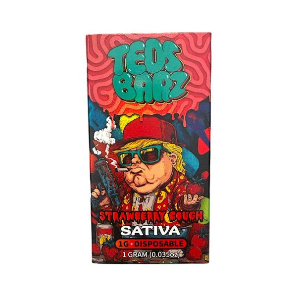 STRAWBERRY COUGH 1ML/1000MG DISPOSABLE