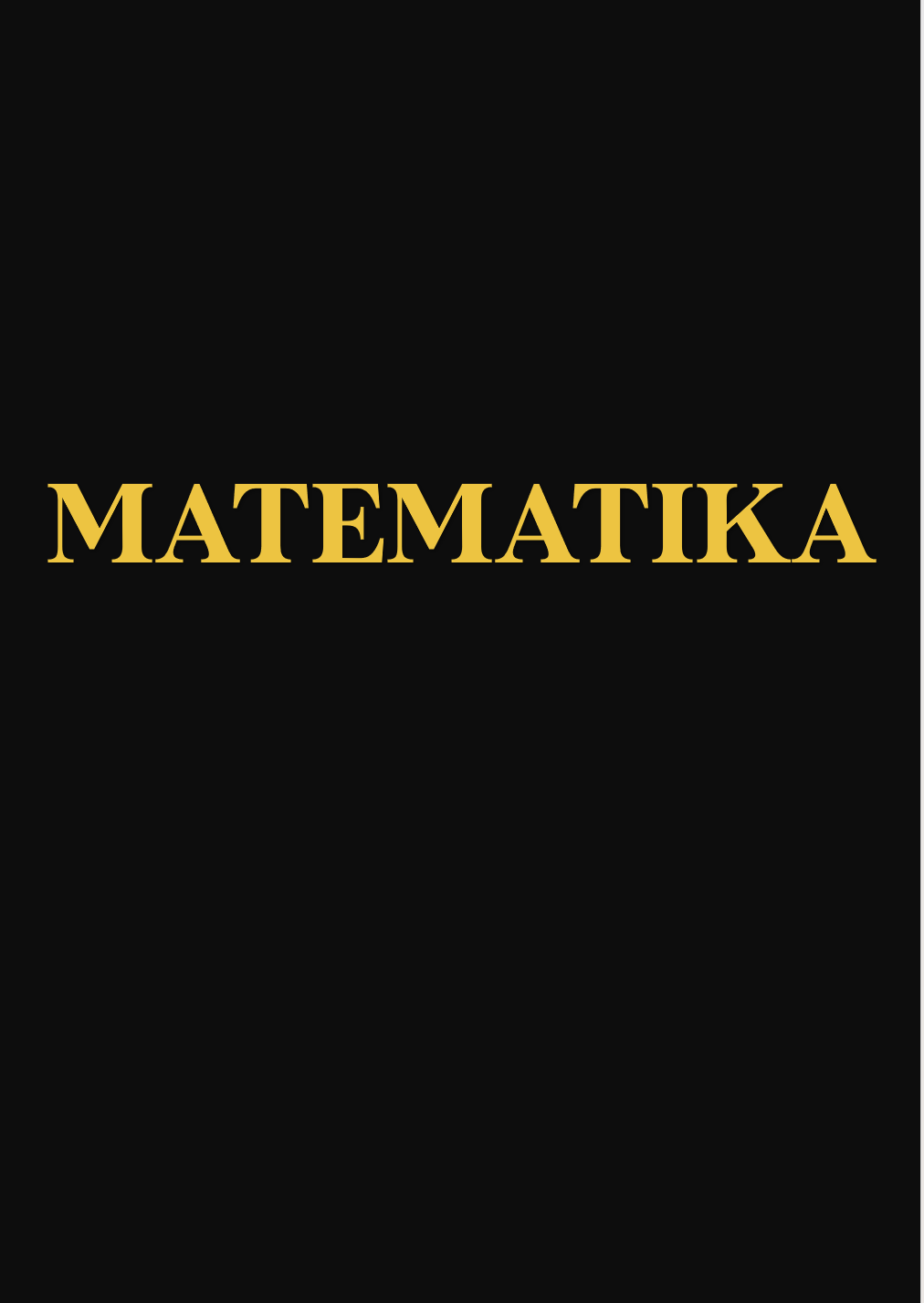 MaturIQ Matematika