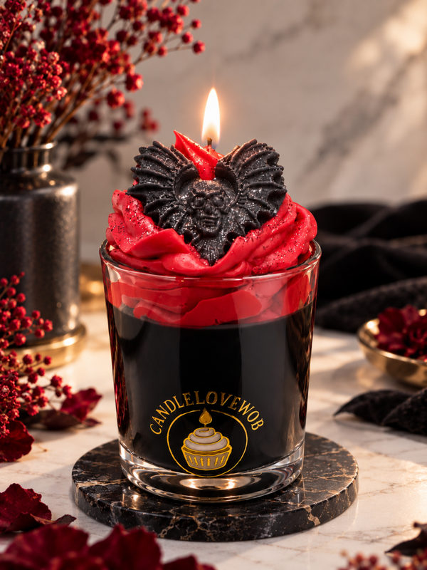 Dark Romance Dessertkerze