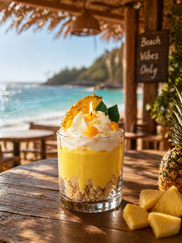 Pineapple Dream Dessertkerze