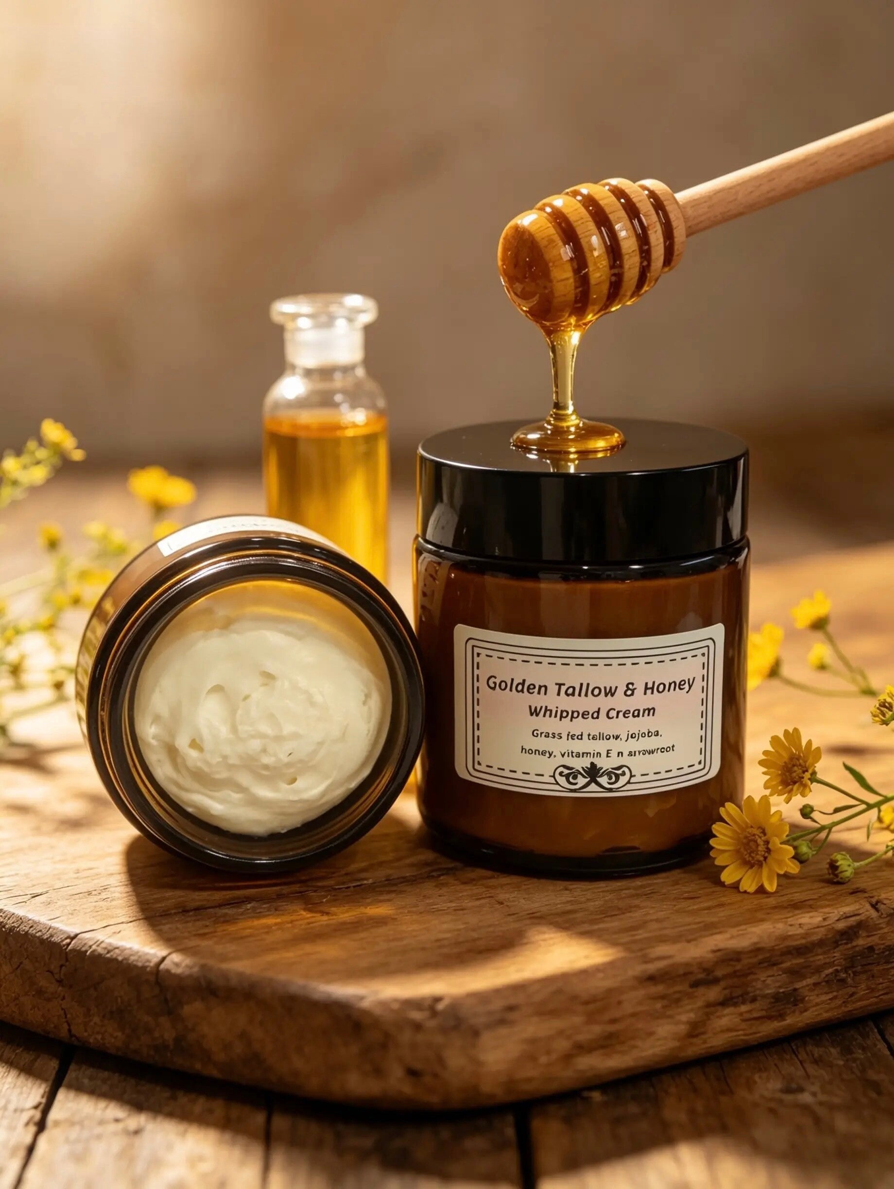 GOLDEN TALLOW & HONEY WHIPPED CREAM