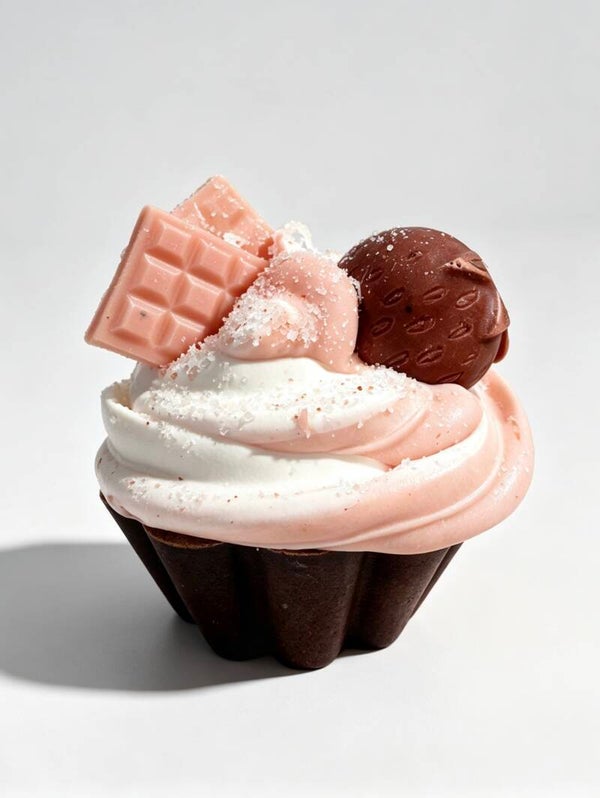 STRAWBERRY CREAM TALLOW CUPCAKE
