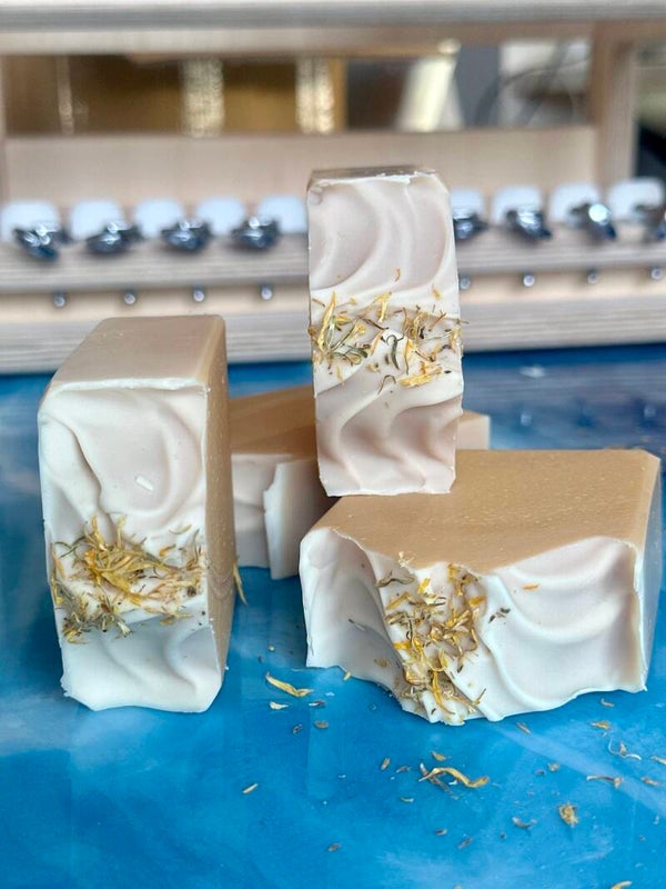 Velvet Milk Bar – Tallow, Goat Milk & Shea Butter Soap 🐐🤍