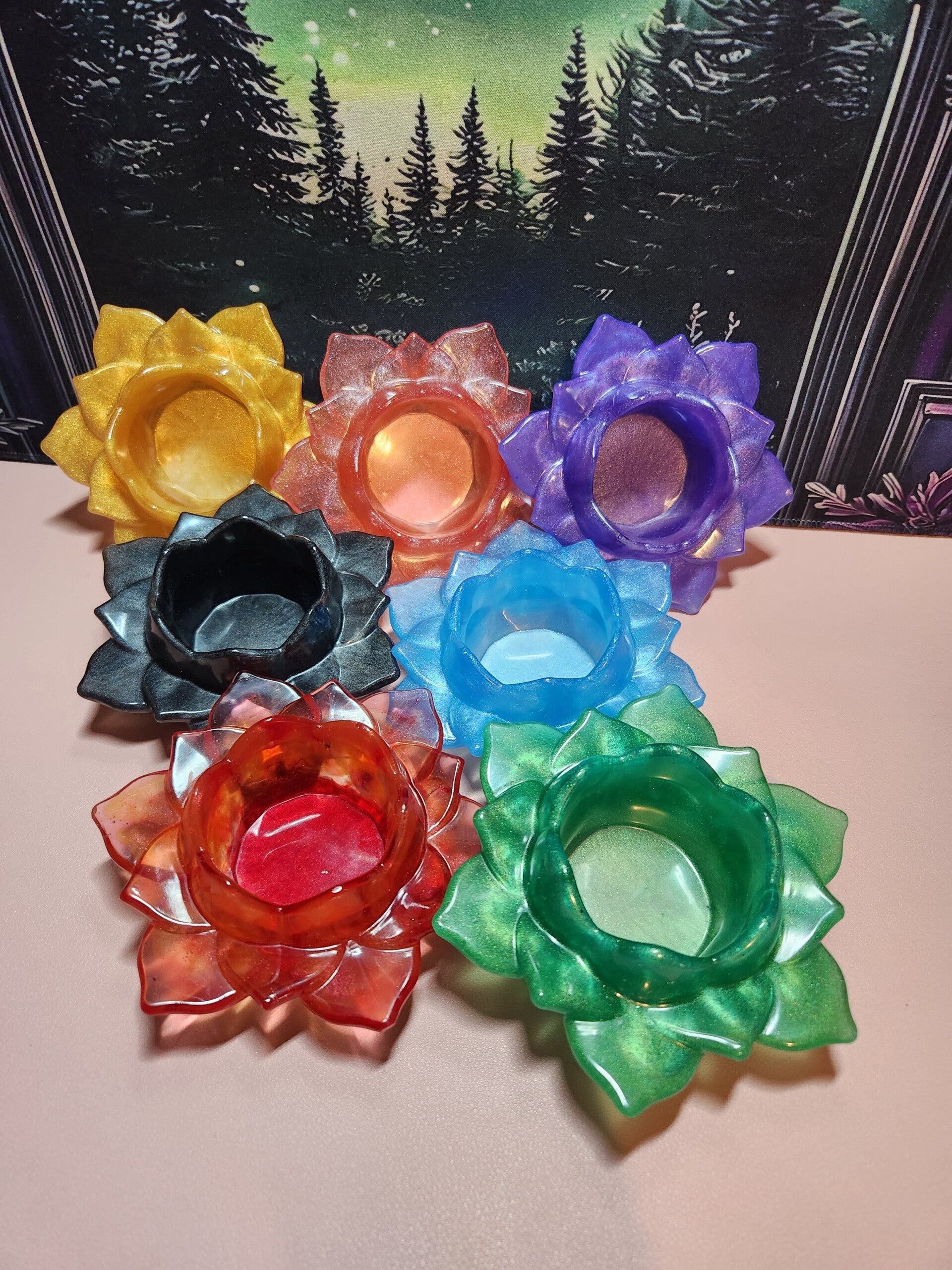 Lotus Candle Holder
