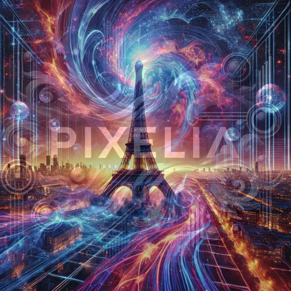 🗼 Neon Paris Vortex