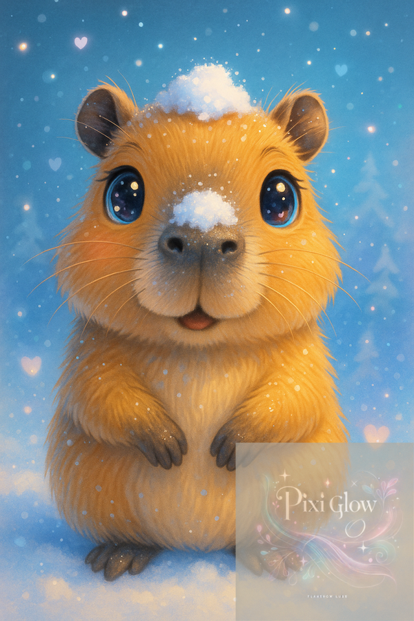 Schnee Capybara