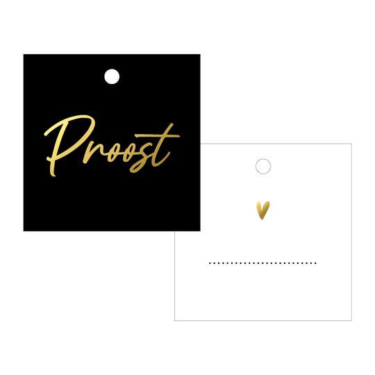 Cadeaulabel 'proost'
