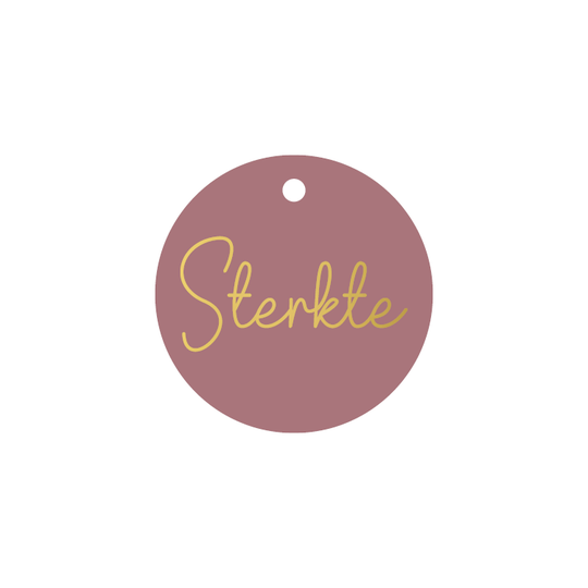 Cadeaulabel 'Sterkte'
