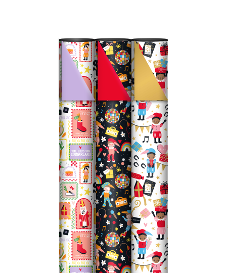 Cadeaupapier Sinterklaas