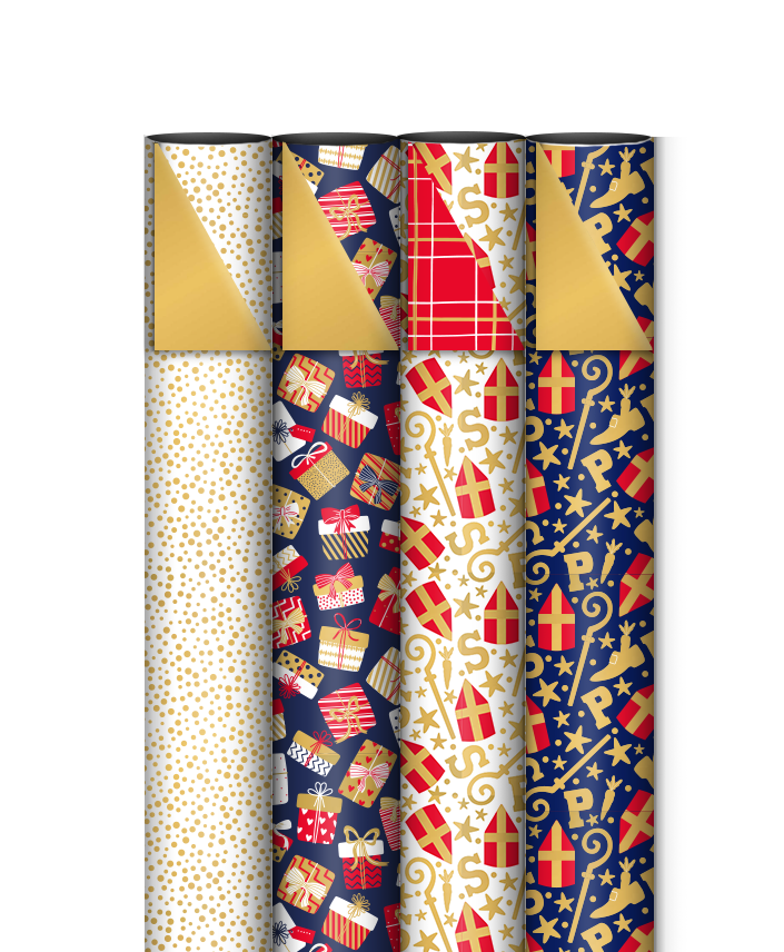 Cadeaupapier Sinterklaas klassiek