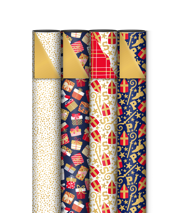 Cadeaupapier Sinterklaas klassiek