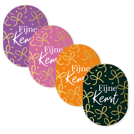 Cadeaustickers Fijne Kerst!