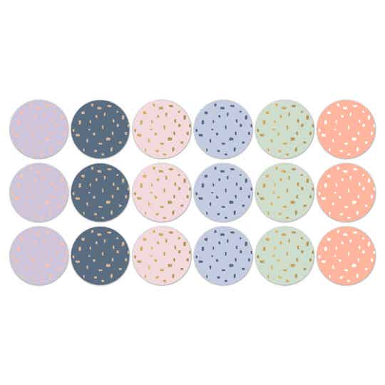 Cadeaustickers Minimal Dots