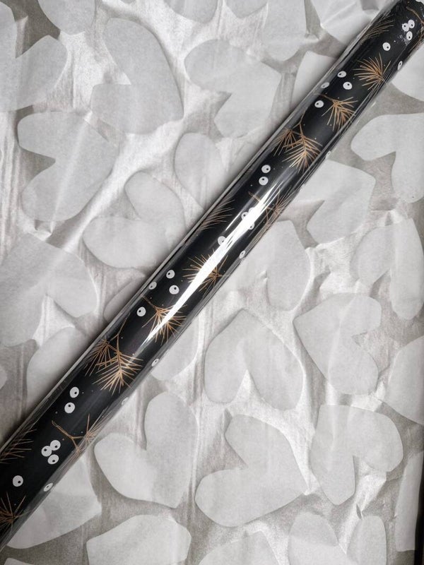 Cadeaupapier Berrie Branches Black