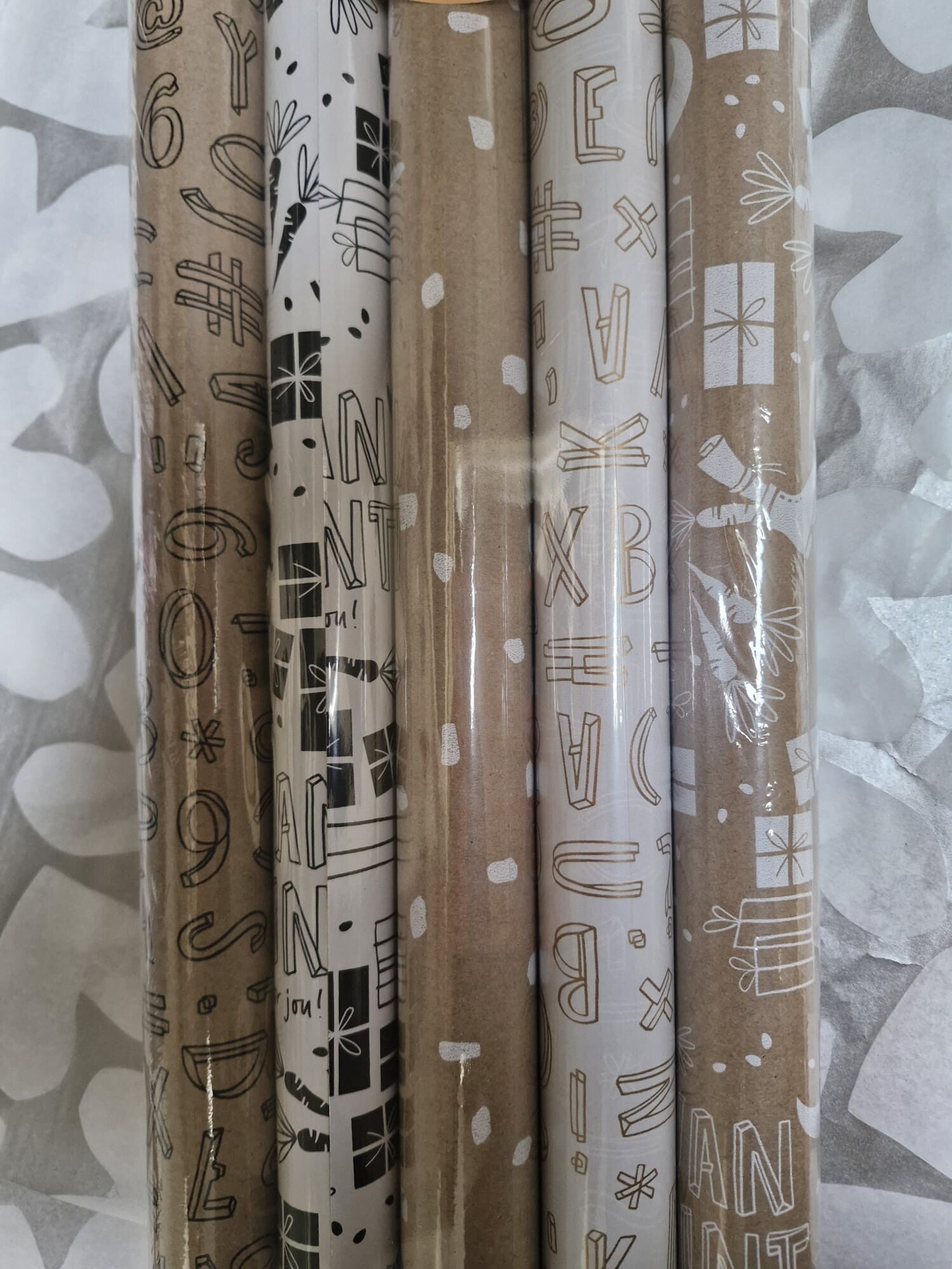 Cadeaupapier Sint craft