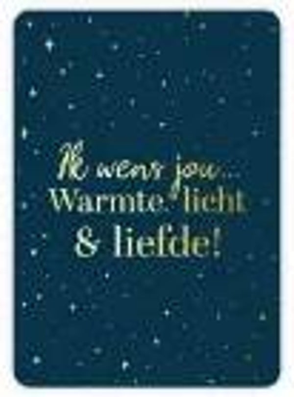 Kaart A6 enkel 'Ik wens jou...'