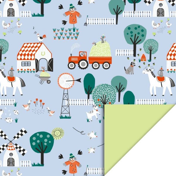 Cadeaupapier Farm